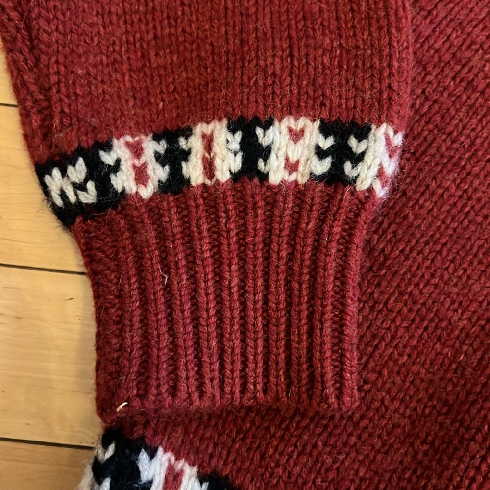Brooks Brothers Country Club 100% lambs wool sweater - Picture 4 of 10